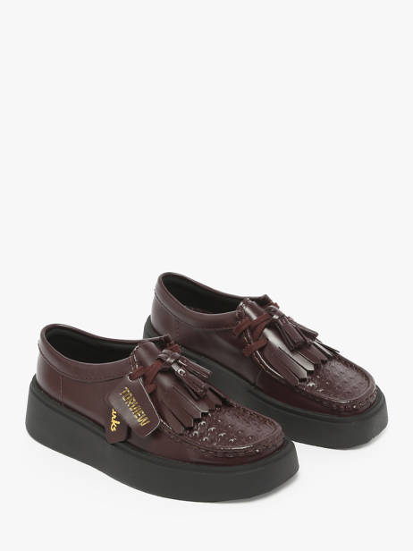 Derby Veterschoenen Torview Uit Leder Clarks Bruin women 26184948 ander zicht 1