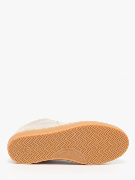 Sneakers Berlin Uit Leder Victoria Beige women 1126229 ander zicht 4