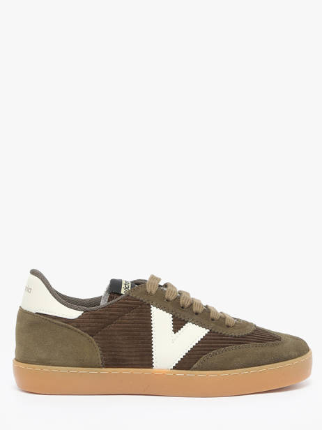Sneakers Berlin Uit Leder Victoria Groen women 1126220