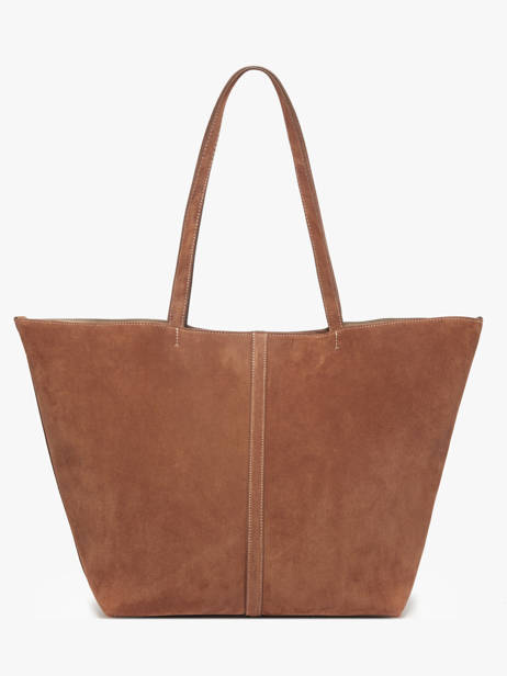 Schoudertas Cabas Leder Vanessa bruno Bruin cabas 29V40873