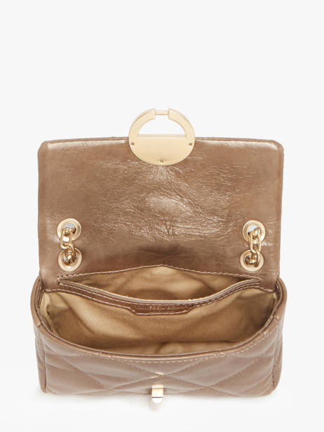 Cross Body Tas Nano Moon Leder Vanessa bruno Bruin moon 84V40326 ander zicht 2