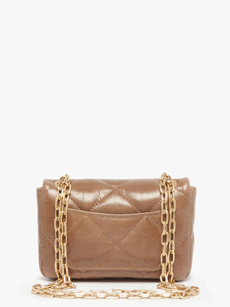 Cross Body Tas Nano Moon Leder Vanessa bruno Bruin moon 84V40326 ander zicht 3