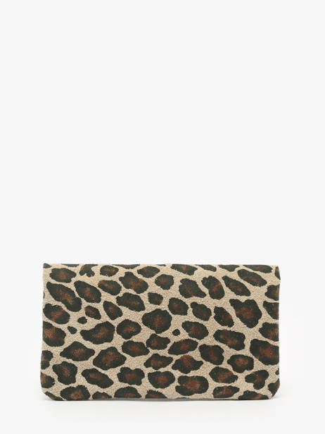 Portemonnee Velvet Leopard Leder Milano Veelkleurig velvet leopardo VL23113 ander zicht 2