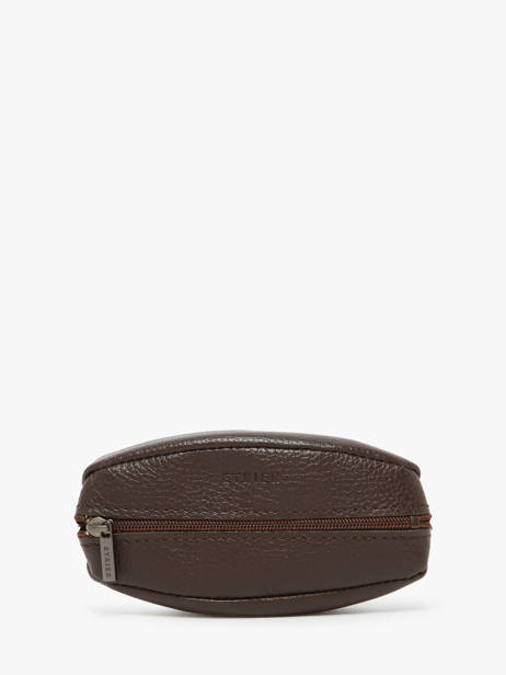 Portemonnee Madras Leder Etrier Bruin madras EMAD041