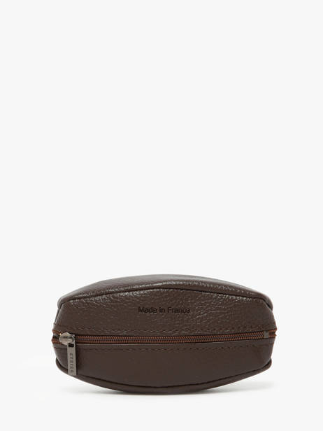 Portemonnee Madras Leder Etrier Bruin madras EMAD041 ander zicht 2