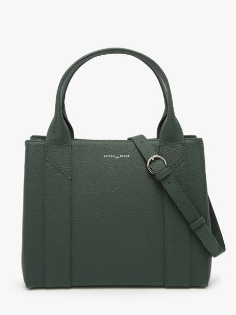 Handtas Breda Leder Nathan baume Groen mondrian 2 ander zicht 3