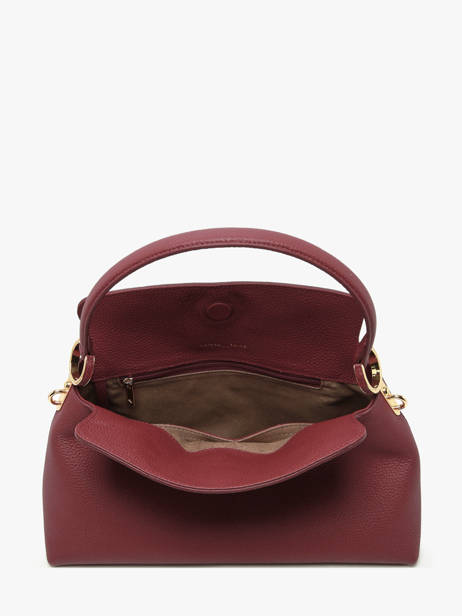 Schoudertas Freesia Leder Nathan baume Rood eden 4 ander zicht 2