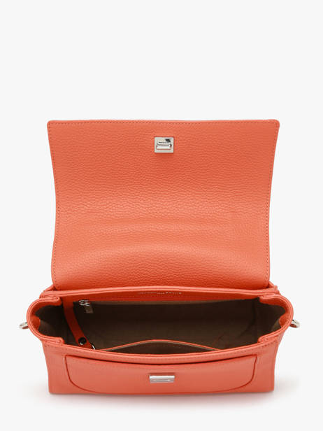Cross Body Tas Charlene Leder Nathan baume Oranje event 9 ander zicht 2