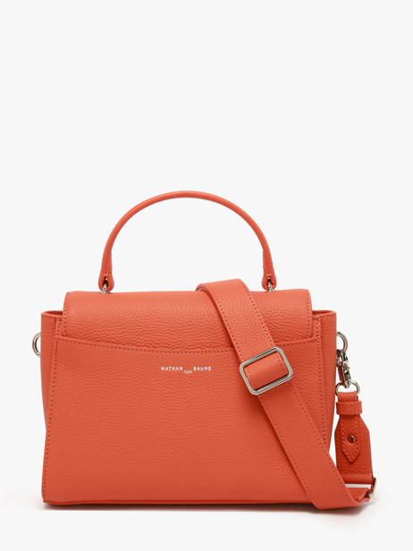 Cross Body Tas Charlene Leder Nathan baume Oranje event 9 ander zicht 3