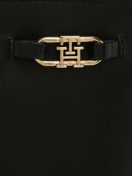 Laarzen Met Hak Uit Leder Tommy hilfiger Zwart women 8865BDS ander zicht 3