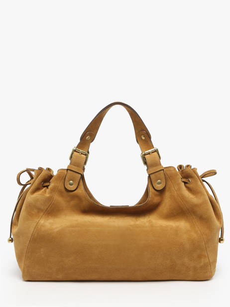 Schoudertas Chiara Leder Gerard darel Geel chiara DCS84407 ander zicht 4