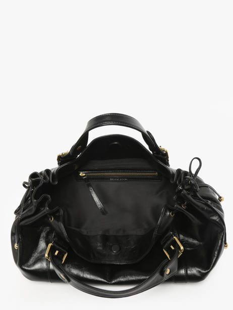 Schoudertas Premium Leder Gerard darel Zwart premium DCS01417 ander zicht 3