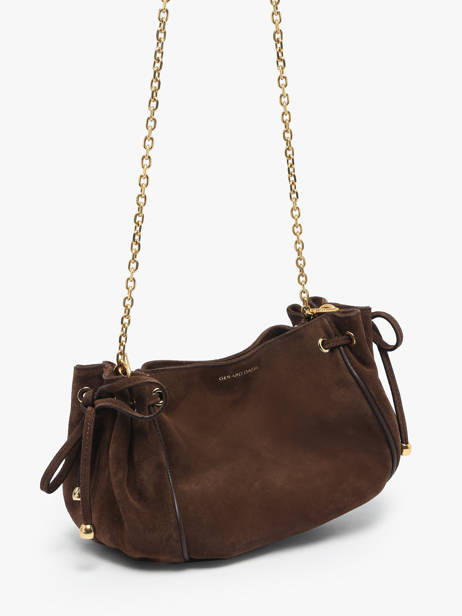 Cross Body Tas Premium Leder Gerard darel Bruin premium DCS07400 ander zicht 2