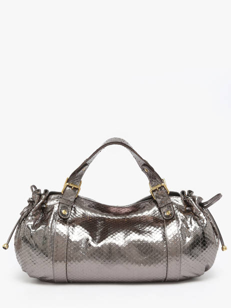 Schoudertas Serpent Leder Gerard darel Grijs serpent DCS01472 ander zicht 4