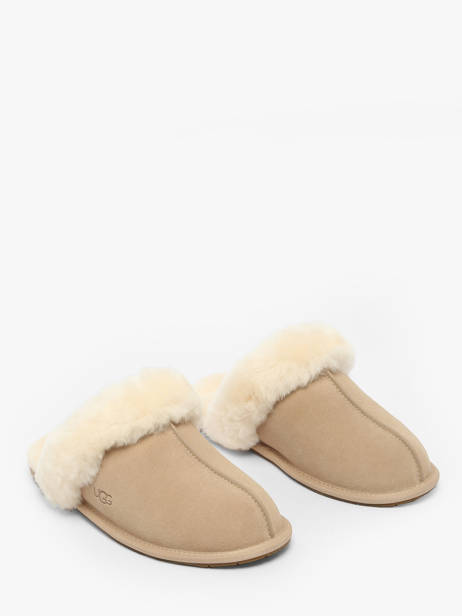 Scuffette Ii Pantoffels Uit Leder Ugg Beige women 1106872 ander zicht 2