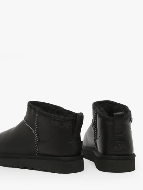 Enkellaarsjes Uit Leder Ugg Zwart women 1163490 ander zicht 3