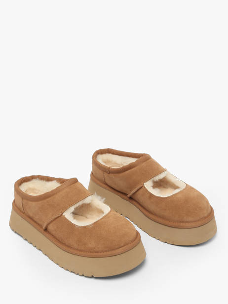 Derby Veterschoenen Uit Leder Ugg Bruin women 1167612 ander zicht 2