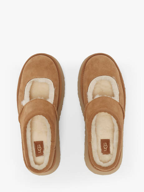 Derby Veterschoenen Uit Leder Ugg Bruin women 1167612 ander zicht 4