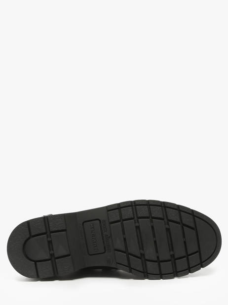 Derby Veterschoenen Uit Leder Kleman Zwart women PADRINI ander zicht 5