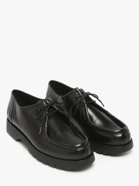 Derby Veterschoenen Uit Leder Kleman Zwart women PADRORB2 ander zicht 2