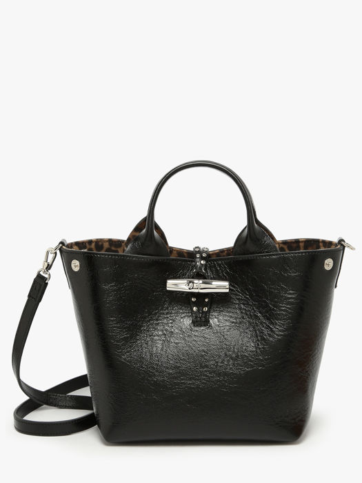 Longchamp Le roseau rock Cross bodytas Zwart