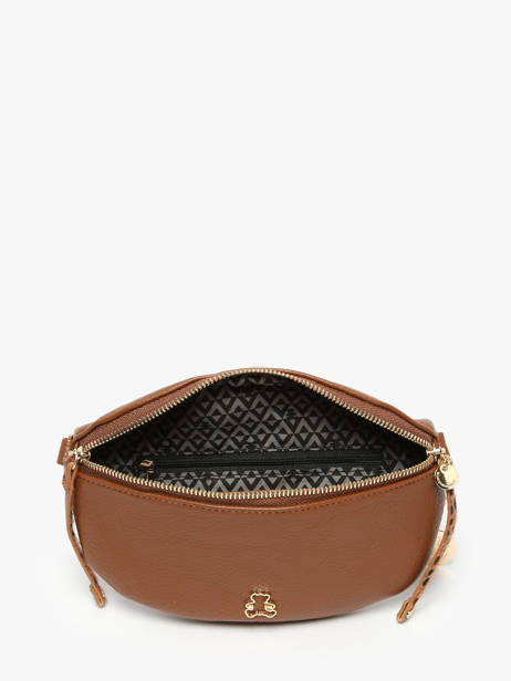 Heuptasje Lulu castagnette Bruin zip ZINH ander zicht 3