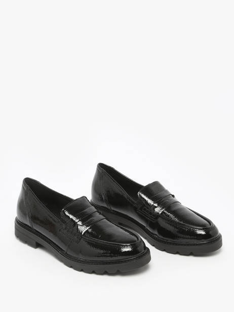Mocassins Uit Leder Remonte Zwart women 2 ander zicht 2