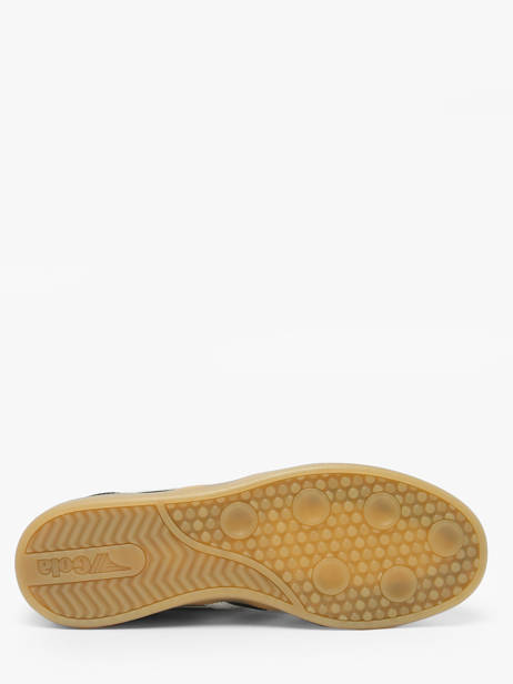 Sneakers Uit Leder Gola Zwart men CMB735 ander zicht 4