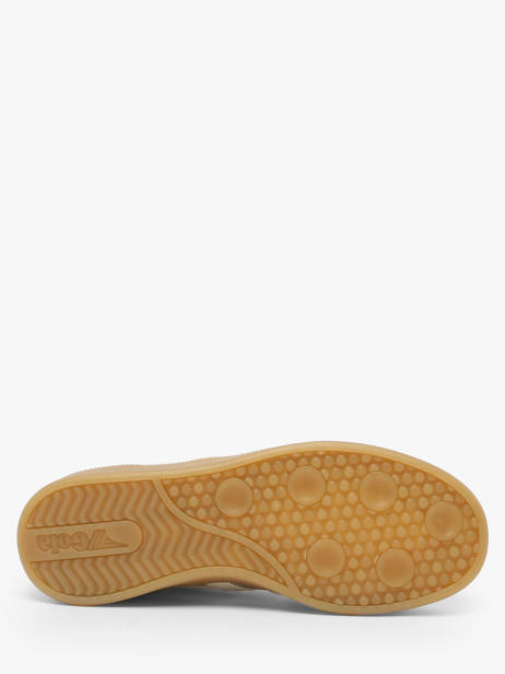 Sneakers Uit Leder Gola Goud women CLB783 ander zicht 5