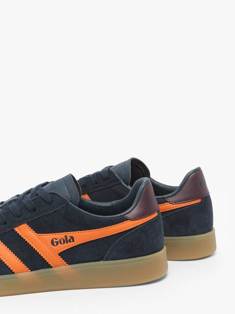 Sneakers Uit Leder Gola Blauw men CMB735 ander zicht 2