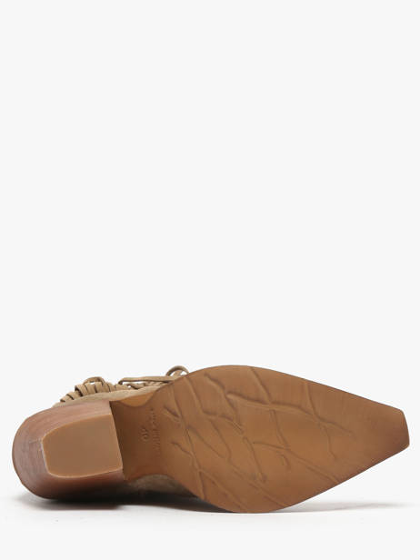 Santiago Laarzen Uit Leder Metisse Beige women XD2125 ander zicht 5