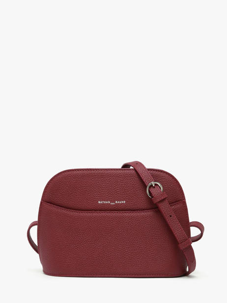 Cross Body Tas Lilou Leder Nathan baume Violet egee 2 ander zicht 4