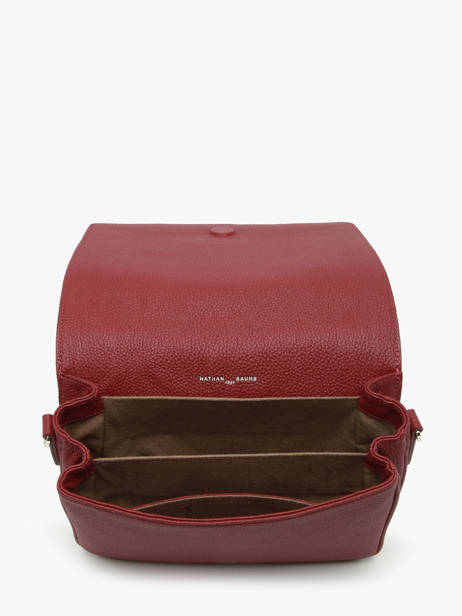 Cross Body Tas Rotterdam Leder Nathan baume Violet mondrian 3 ander zicht 3