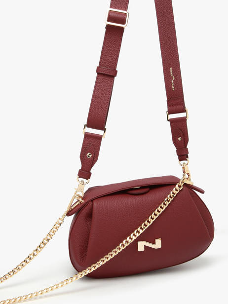 Cross Body Tas Nymphea Leder Nathan baume Violet nymphea 2 ander zicht 2