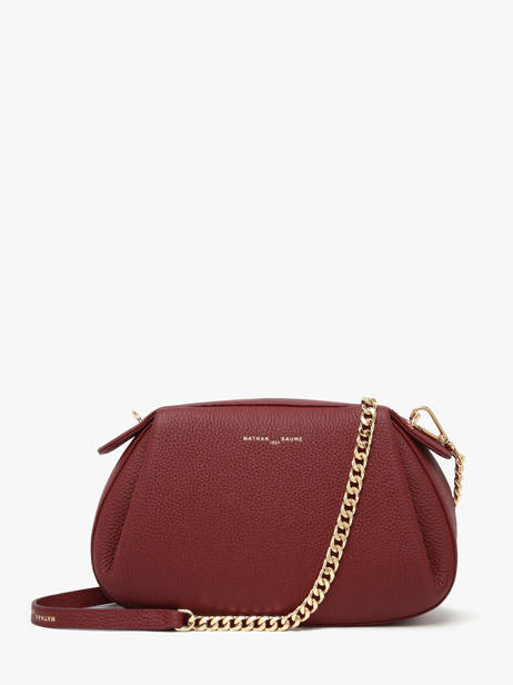Cross Body Tas Nymphea Leder Nathan baume Violet nymphea 2 ander zicht 4
