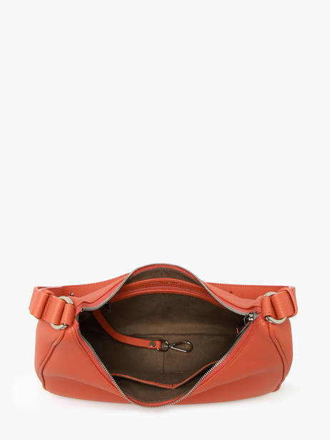 Schoudertas Manaus Leder Nathan baume Oranje brasil 2 ander zicht 3