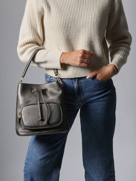 Cross Body Tas Pocket Lulu castagnette Zilver pocket ZAID ander zicht 1