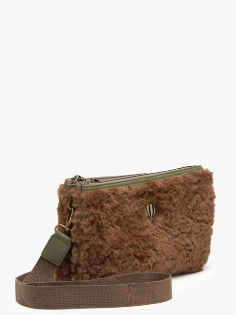 Cross Body Tas Doudou Le voyage en panier Groen doudou AHP253 ander zicht 2