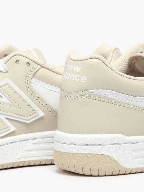 Sneakers Uit Leder New balance Wit boy BB480LBB ander zicht 3