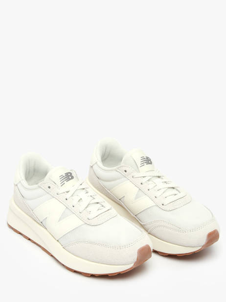 Sneakers Uit Leder New balance Wit boy U370SG ander zicht 2