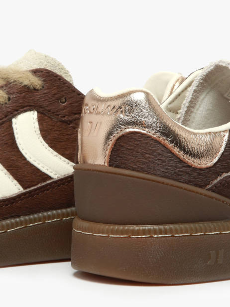 Sneakers Uit Leder Coolway Bruin women 7623298 ander zicht 3