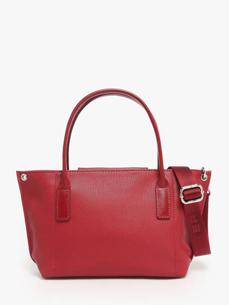 Cross Body Tas Maya Leder Lancaster Rood maya 88 ander zicht 3