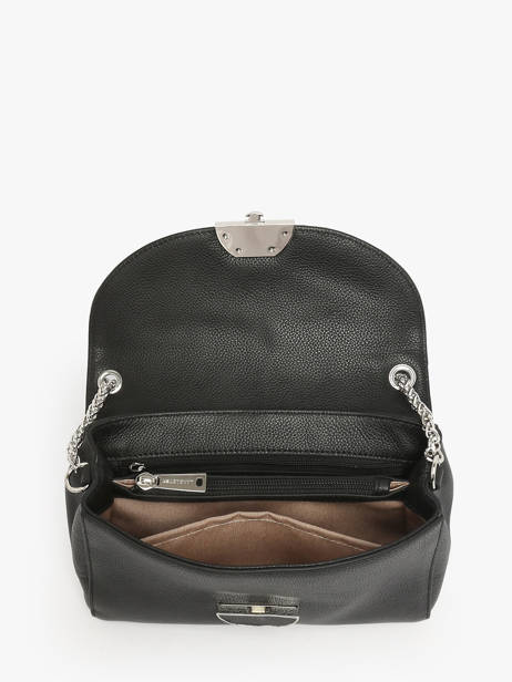 Cross Body Tas Foulonné Pia Leder Lancaster Zwart pia 60 ander zicht 2