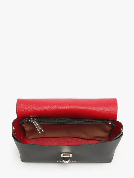 Cross Body Tas City Flore Leder Lancaster Zwart pur & element city 48 ander zicht 2