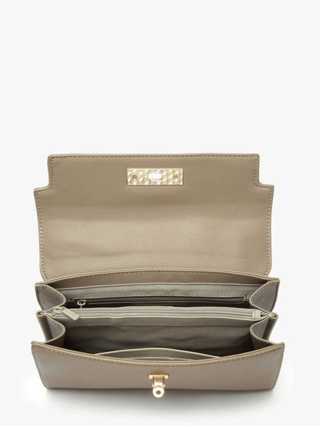 Handtas Saffiano David jones Beige saffiano CM7693A ander zicht 2