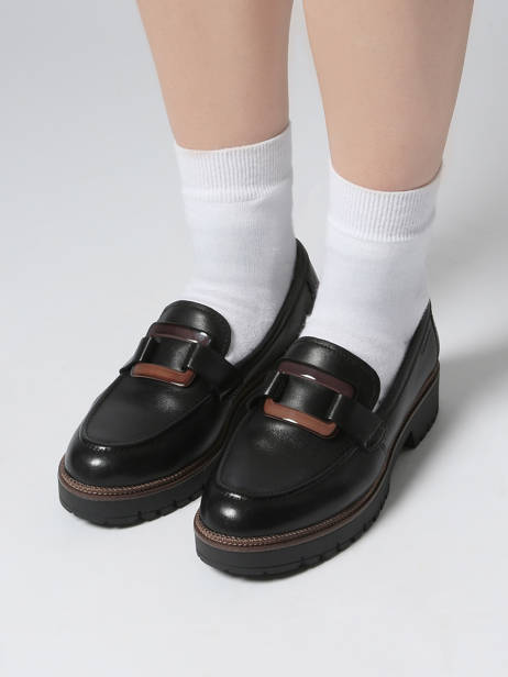 Mocassins Uit Leder Tamaris Zwart women 43 ander zicht 1