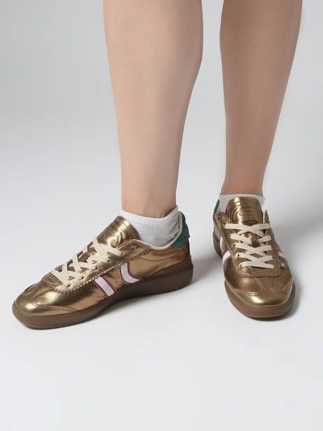 Sneakers Uit Leder Coolway Goud women 7693294 ander zicht 1