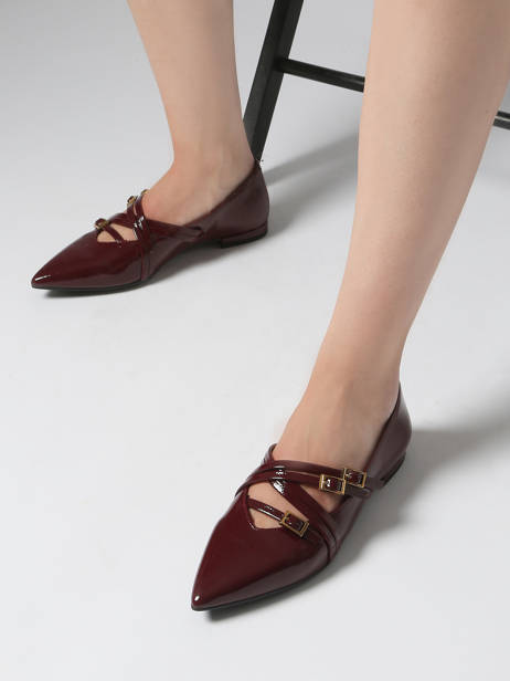 Ballerinas Met Riempjes Tamaris Rood women 45 ander zicht 1