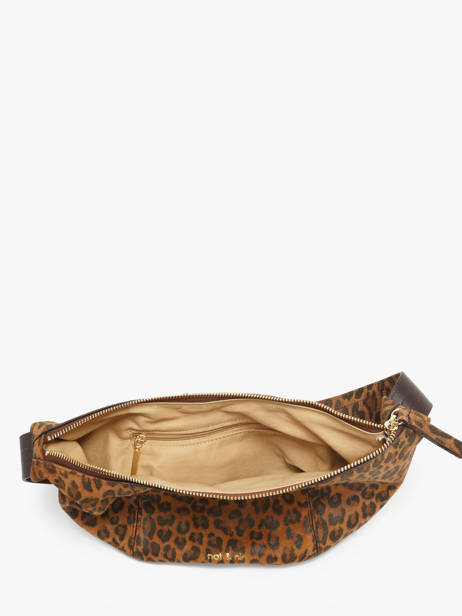 Heuptasje Luce Leder Nat et nin Bruin vintage LUCE ander zicht 2