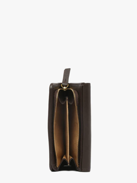 Portefeuille Leder Nat et nin Bruin vintage LOTTI ander zicht 1